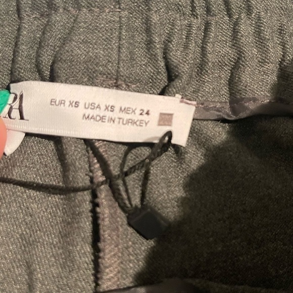 Zara Gray Wide Leg New - Picture 4 of 7